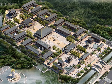中國古建筑的建筑規模和模型
