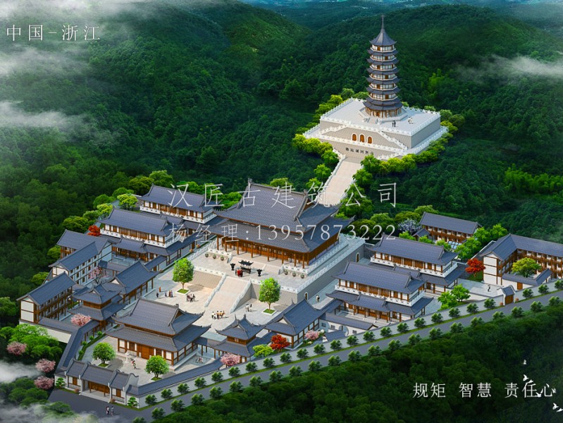 云竹寺整體擴建規劃設計圖紙
