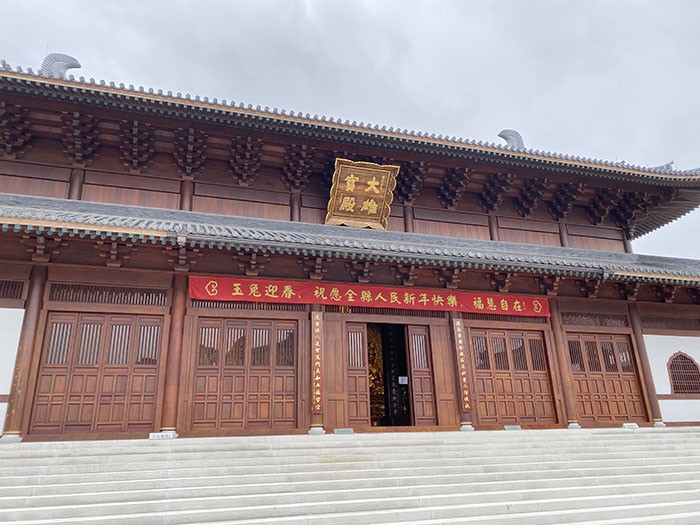 專業設計呈現寺廟壯麗景象——寺廟古建筑鳥瞰圖