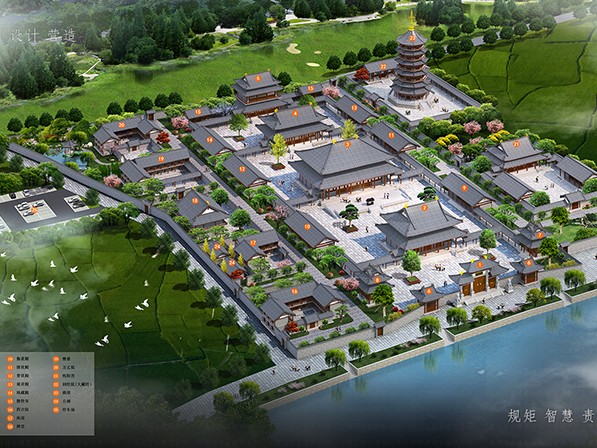 古建筑寺廟建設一站式，從設計到施工全方位服務