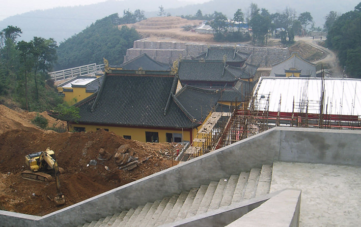 仿古寺廟設計案例，領略仿古建筑設計與施工的魅力
