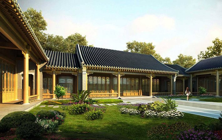 專業設計呈現歷史韻味——中式古建筑寺廟規劃