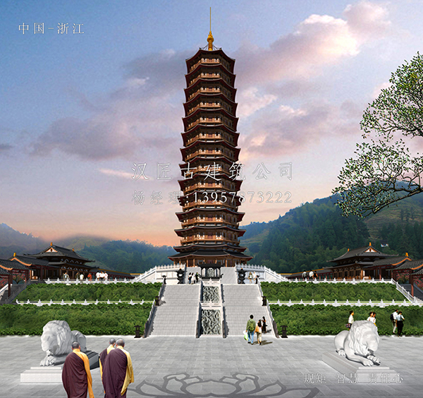 專業設計呈現歷史韻味——中式古建筑寺廟規劃