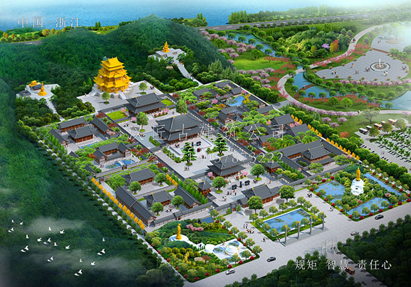 仿古建筑寺廟裝修設計，融合傳統與現代打造宗教空間