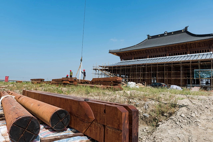 大報恩寺琉璃塔拱門——用延時技術記錄古都南京歷史穿梭