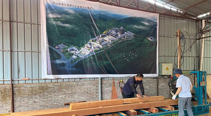 木結構寺廟，古建筑技藝與現(xiàn)代需求的和諧