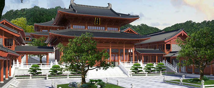 仿古建筑寺廟裝修設計，融合傳統與現代打造宗教空間