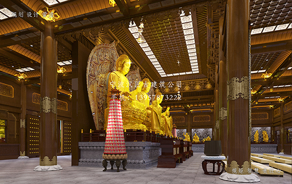 仿古寺廟設計案例，領略仿古建筑設計與施工的魅力